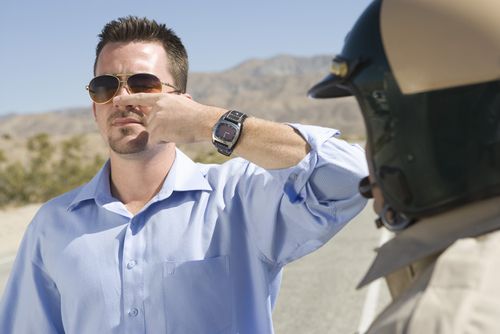 field sobriety test for drunk driving, roadside DUI test